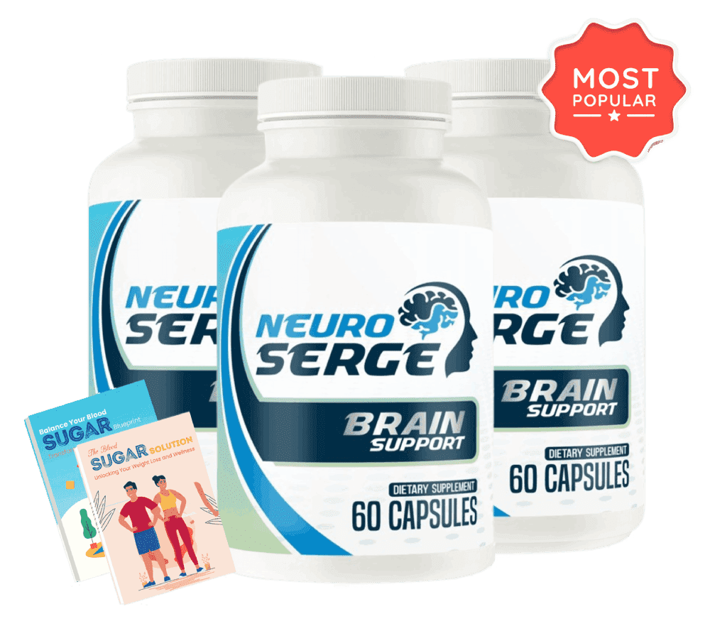 Neuro Serge Most Popular Package — 3 Bottles